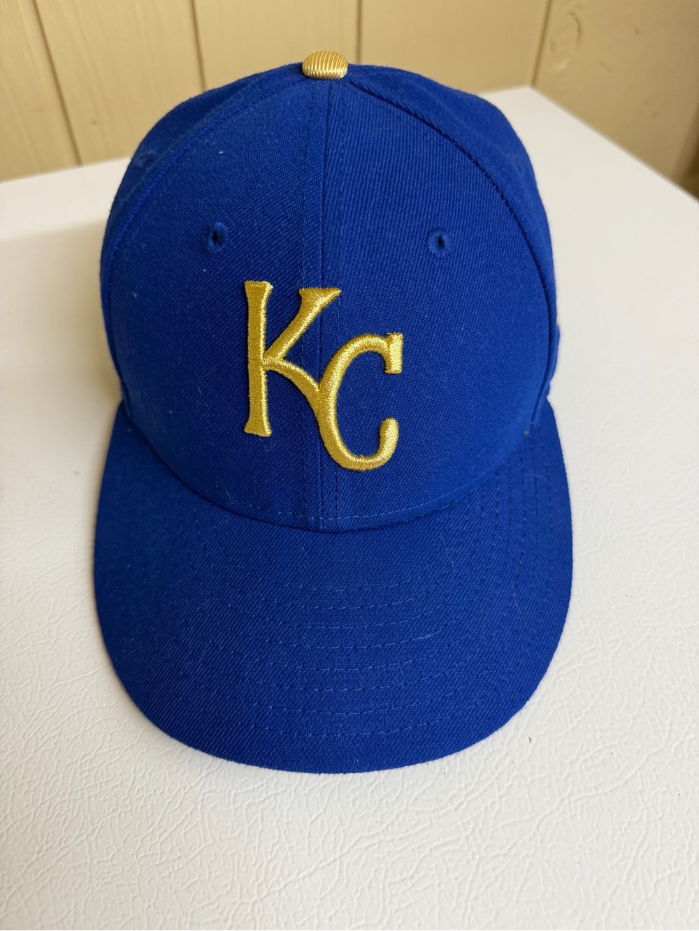 Kansas City New Era Blue 59FIFTY Low Profile Fitted Hat